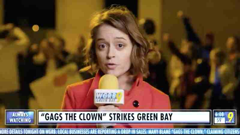 Gags The Clown (2018) starring Lauren Ashley Carter on DVD DVD Gags the Clown (2018) Screenshot 2