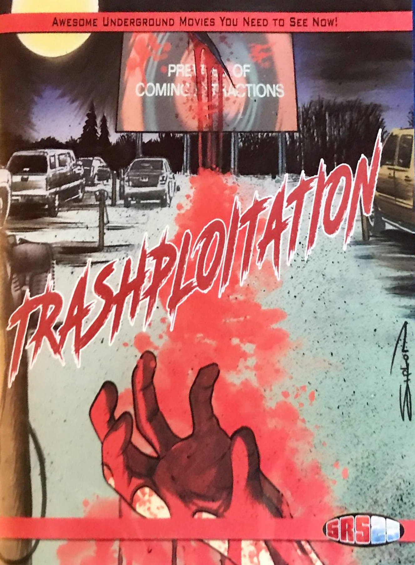 Trashsploitation (2018) starring Wednesday Alice Edrie on DVD on DVD