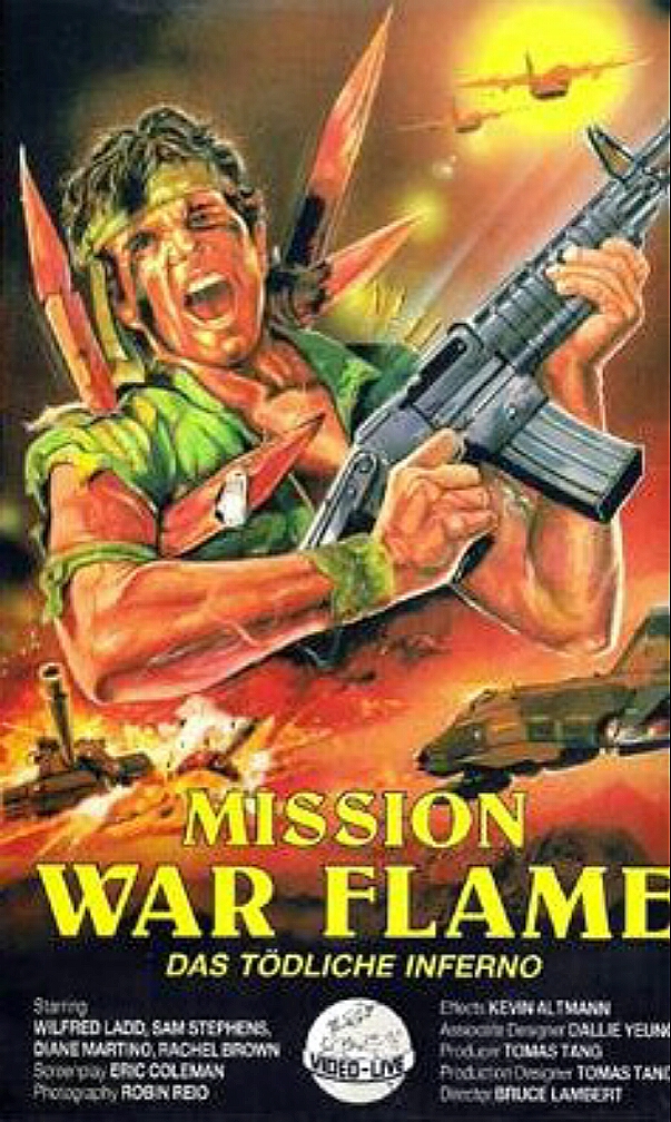 Mission War Flame (1987) starring Rachel Brown on DVD on DVD