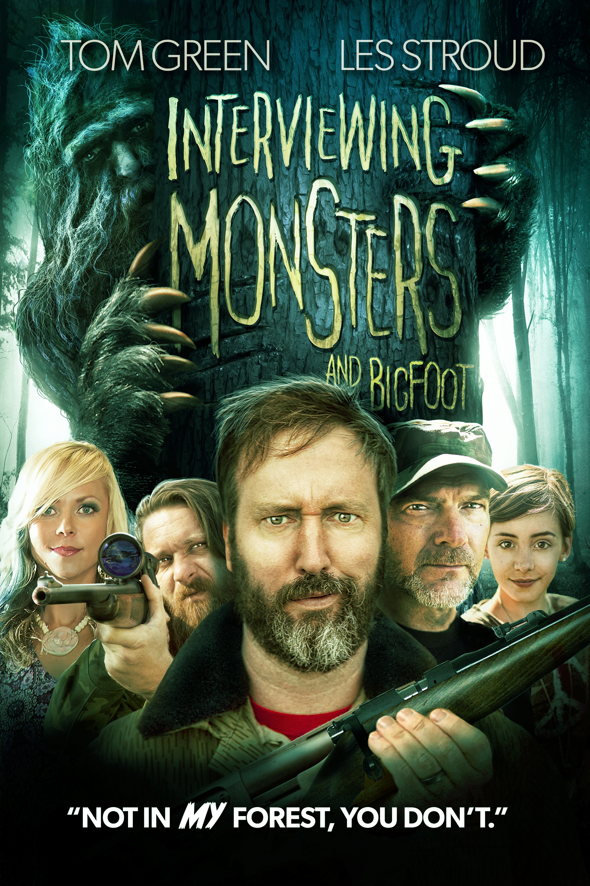 Interviewing Monsters and Bigfoot (2019) starring Tom Green on DVD on DVD