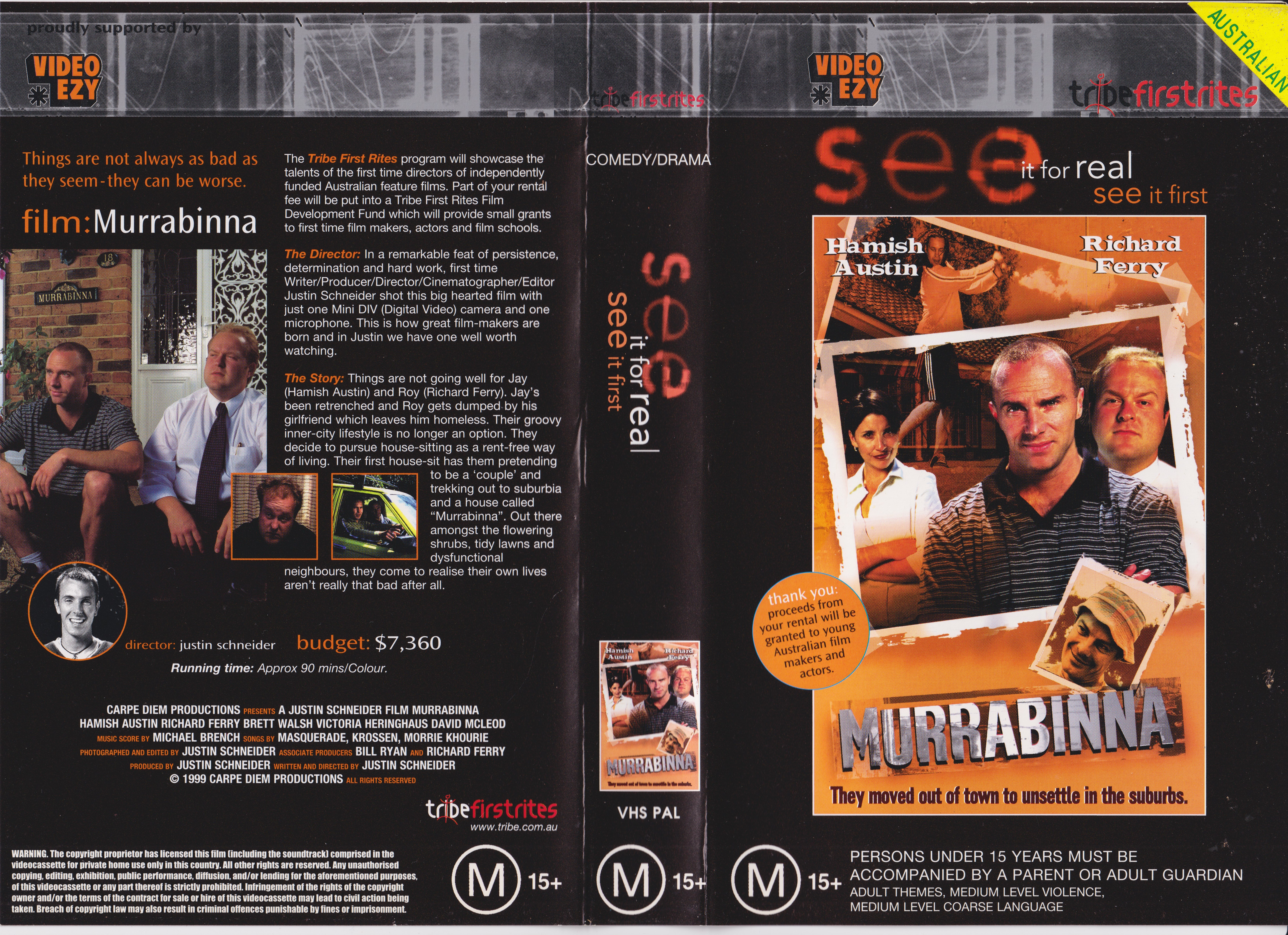 Murrabinna (1999) starring Hamish Austin on DVD on DVD