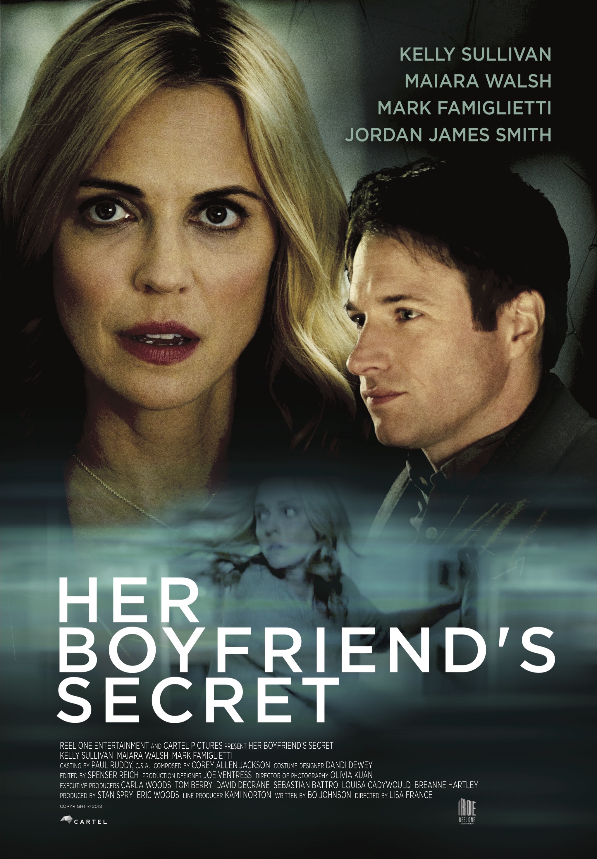 Her Boyfriend's Secret (2018) starring Kelly Sullivan on DVD on DVD