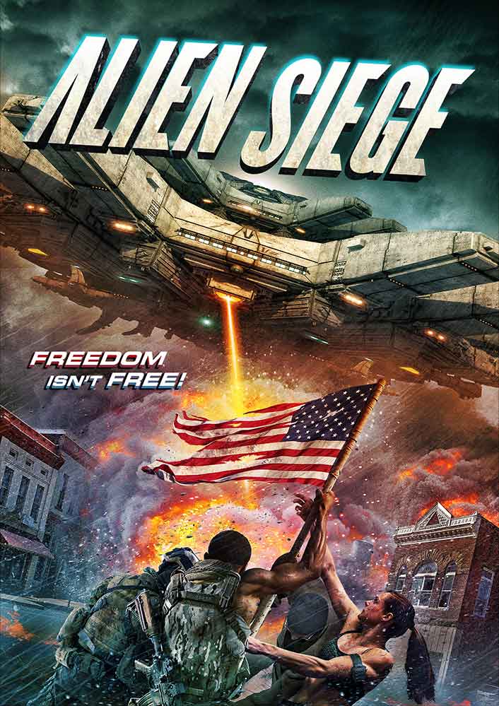 Alien Siege (2018) starring Arielle Hader on DVD on DVD