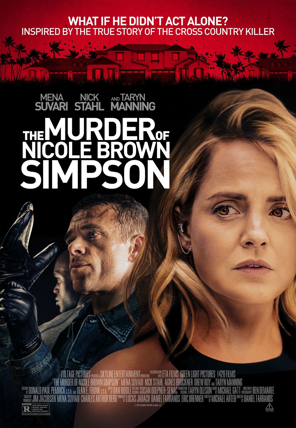 The Murder of Nicole Brown Simpson (2019) starring Mena Suvari on DVD on DVD