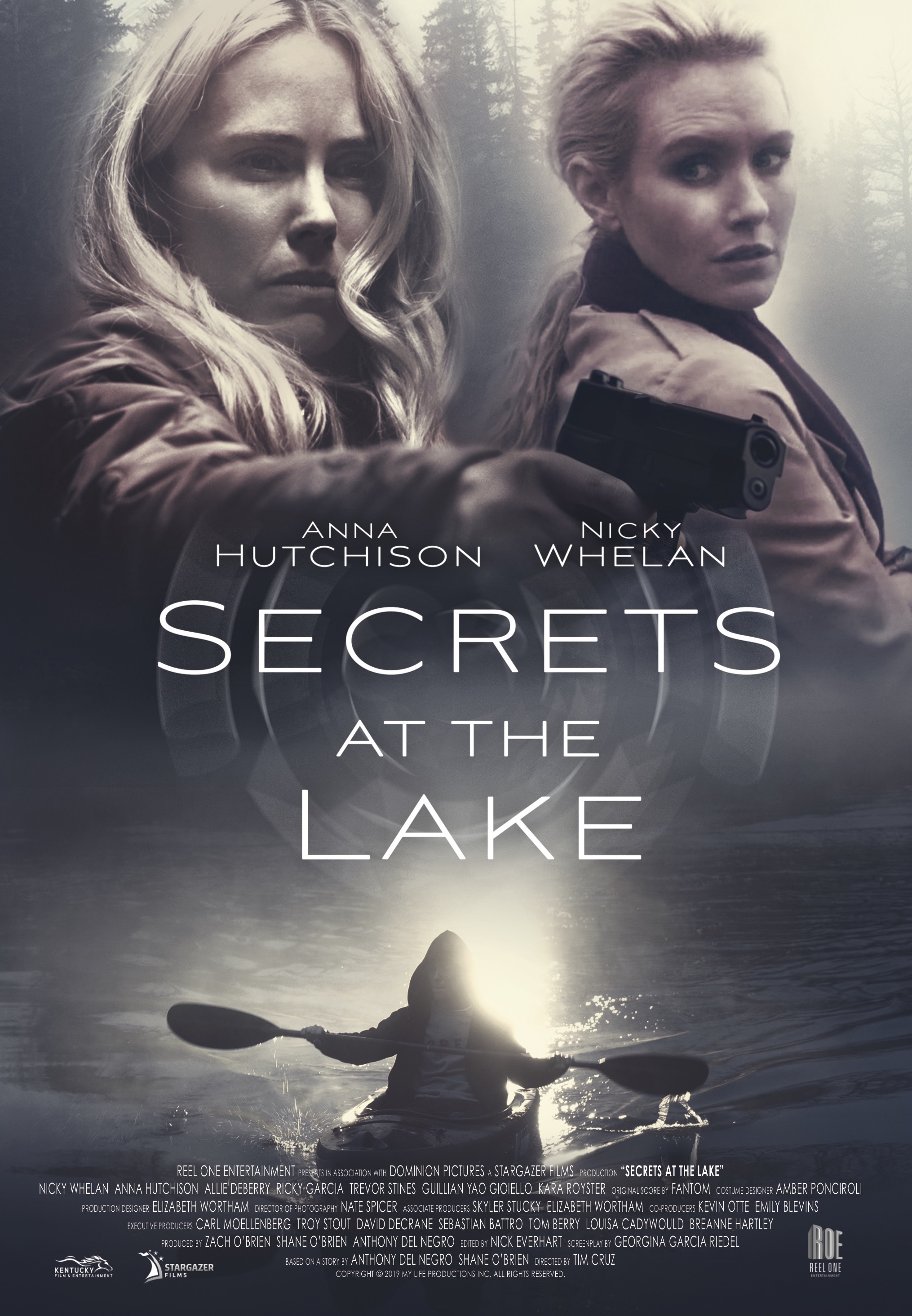 Secrets at the Lake (2019) starring Nicky Whelan on DVD on DVD