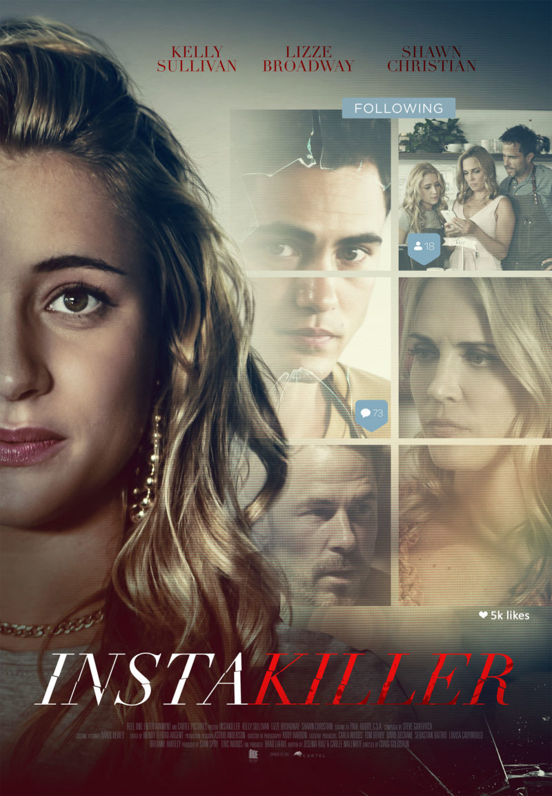Instakiller (2018) starring Kelly Sullivan on DVD on DVD