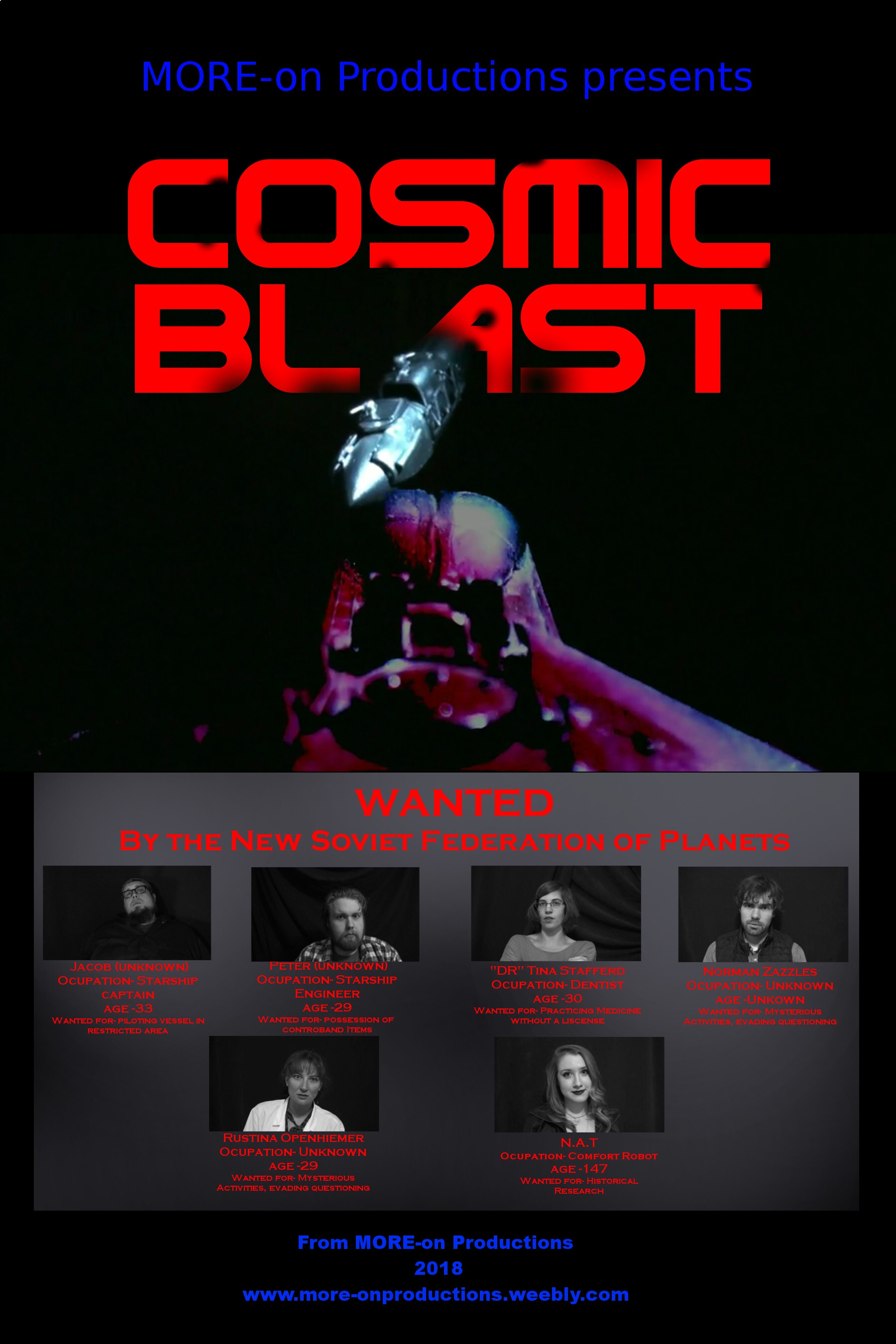 Cosmic Blast (2018) starring Betty Bonning on DVD on DVD