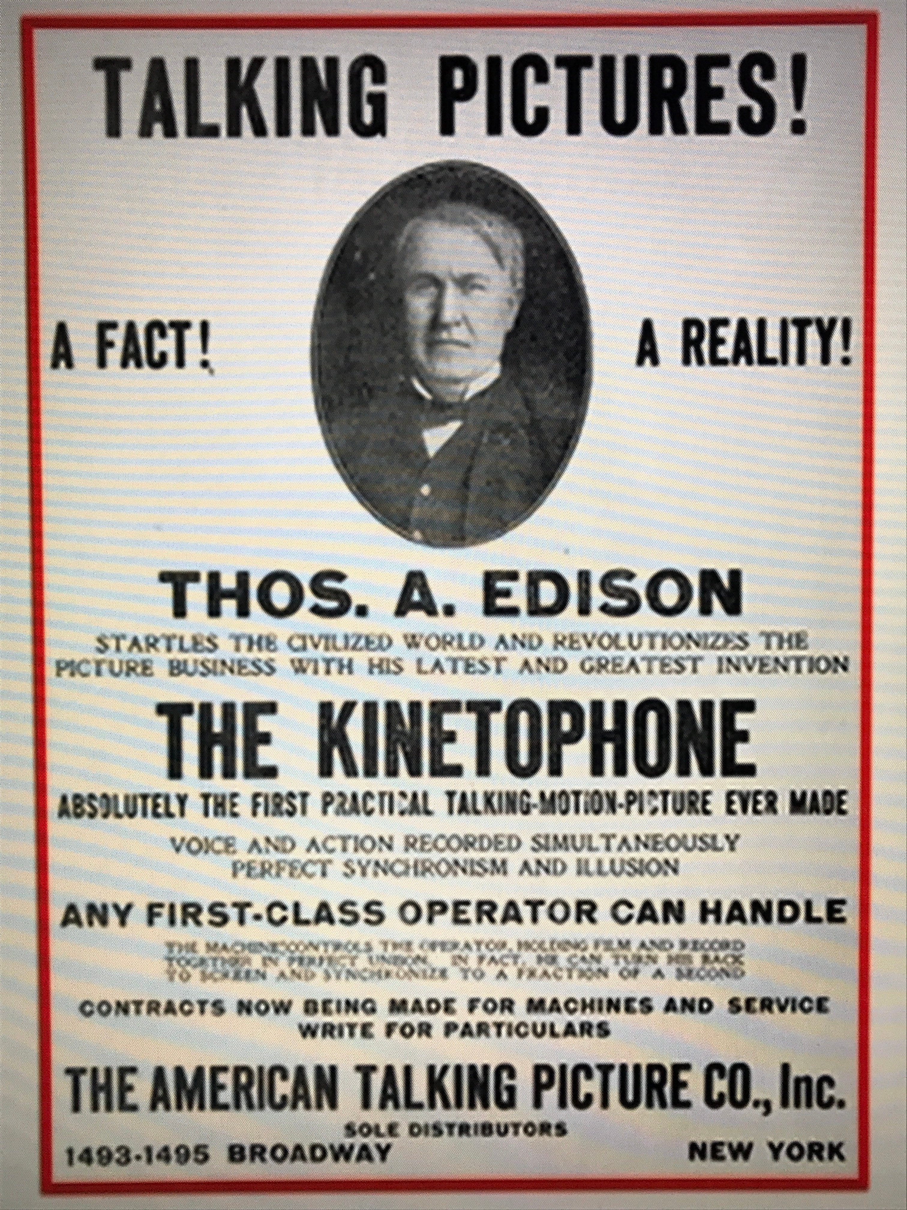 The Edison Kinetophone (1913) Screenshot 2