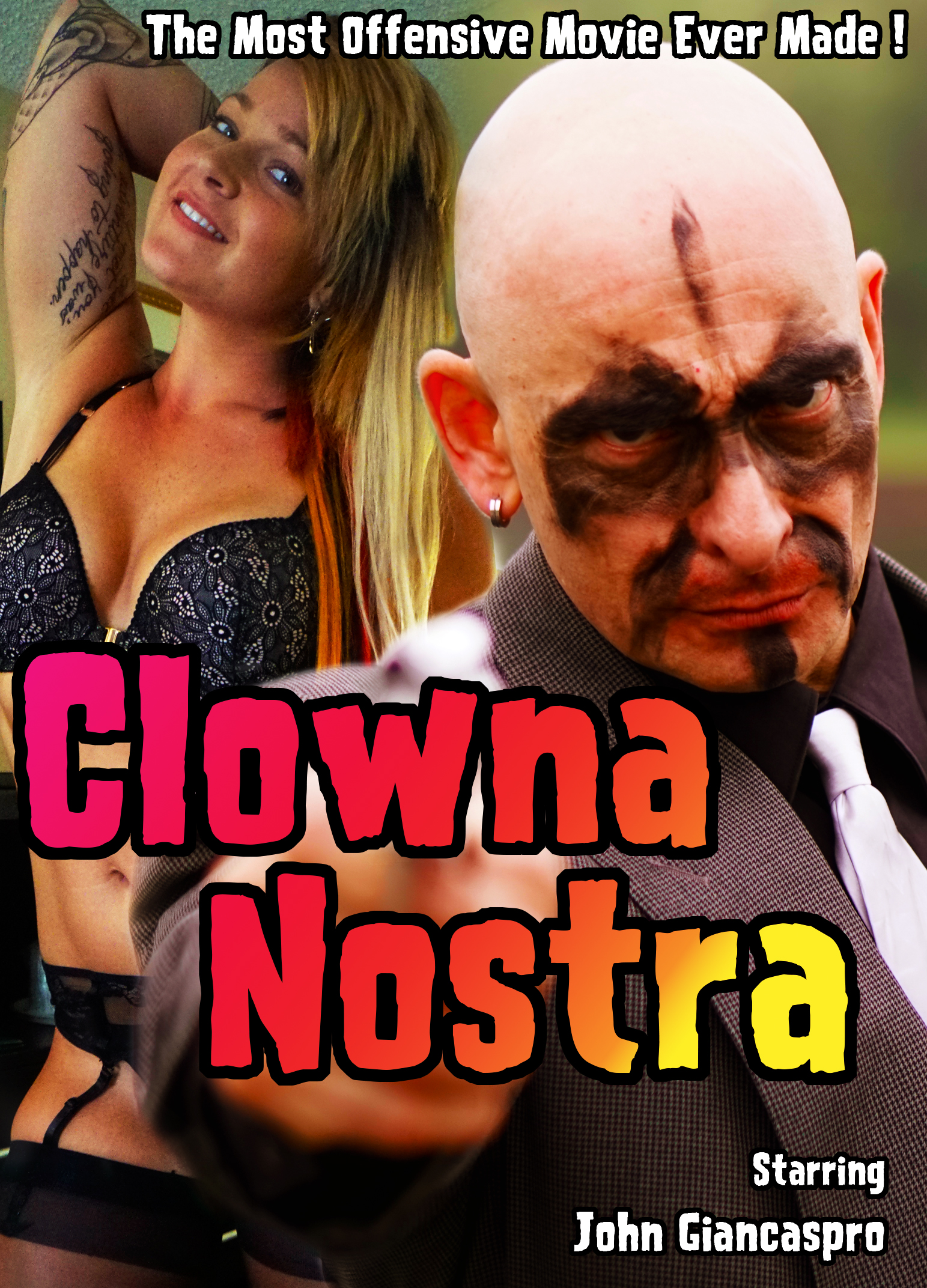 Clowna Nostra (2019) starring Bill Zebub on DVD on DVD