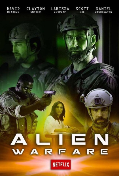 Alien Warfare (2019) starring Clayton Snyder on DVD on DVD