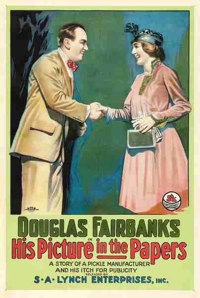His Picture in the Papers (1916) starring Douglas Fairbanks on DVD on DVD