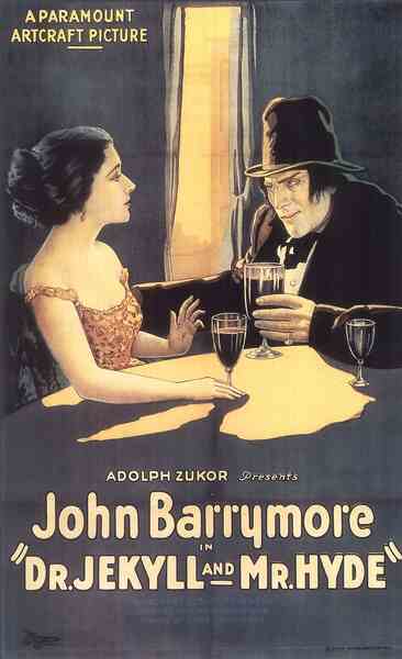 Dr. Jekyll and Mr. Hyde (1920) starring John Barrymore on DVD on DVD