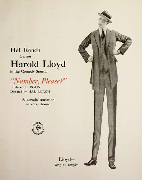 Number, Please? (1920) starring Harold Lloyd on DVD on DVD