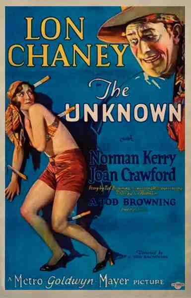 The Unknown (1927) starring Lon Chaney on DVD on DVD