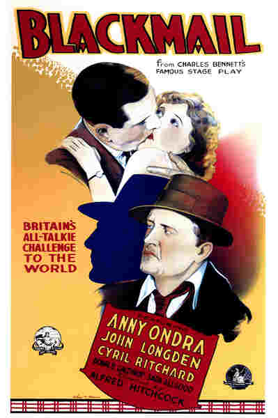 Blackmail (1929) starring Anny Ondra on DVD on DVD