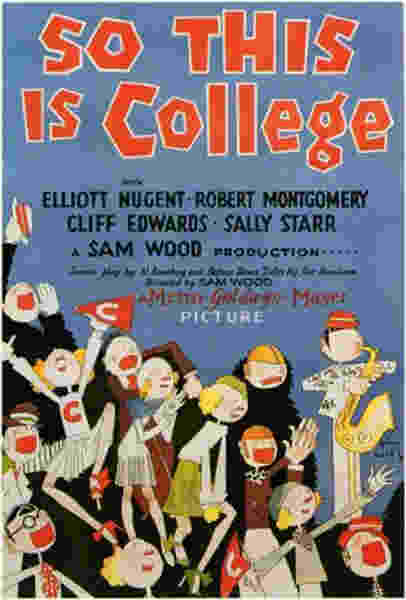 So This Is College (1929) starring Elliott Nugent on DVD on DVD