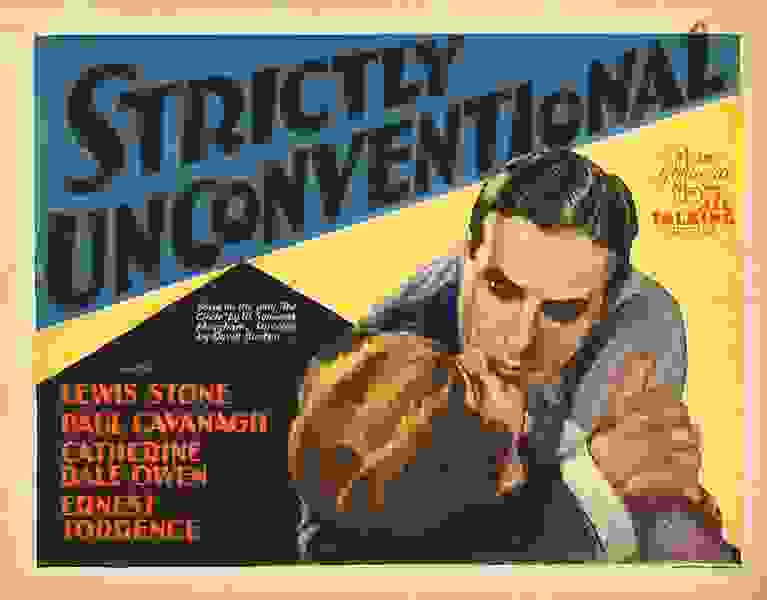 Strictly Unconventional (1930) starring Catherine Dale Owen on DVD on DVD