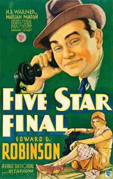Five Star Final (1931) starring Edward G. Robinson on DVD on DVD