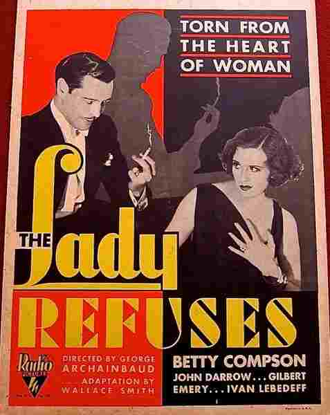 The Lady Refuses (1931) starring Betty Compson on DVD on DVD