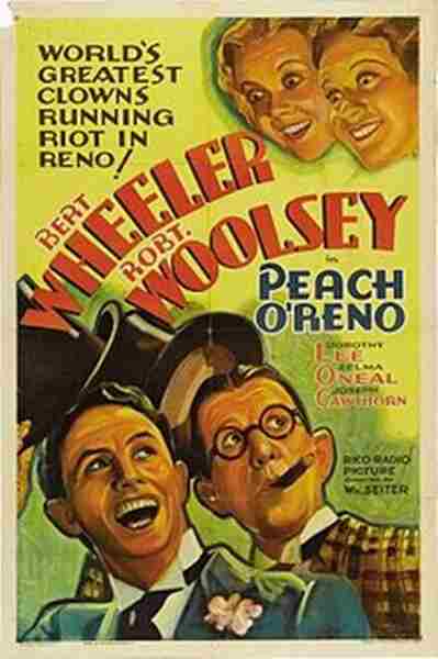 Peach-O-Reno (1931) starring Bert Wheeler on DVD on DVD