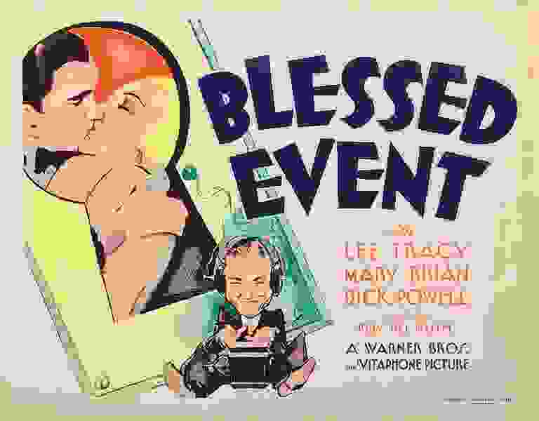 Blessed Event (1932) starring Lee Tracy on DVD on DVD