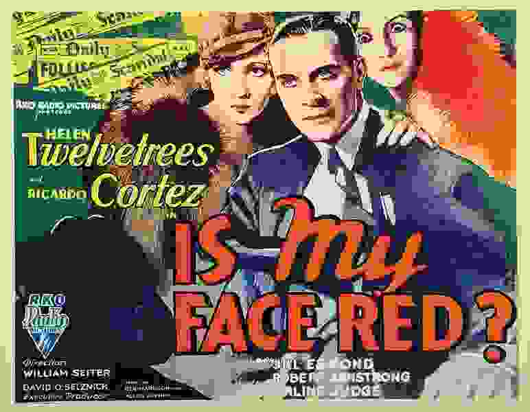Is My Face Red? (1932) starring Helen Twelvetrees on DVD on DVD