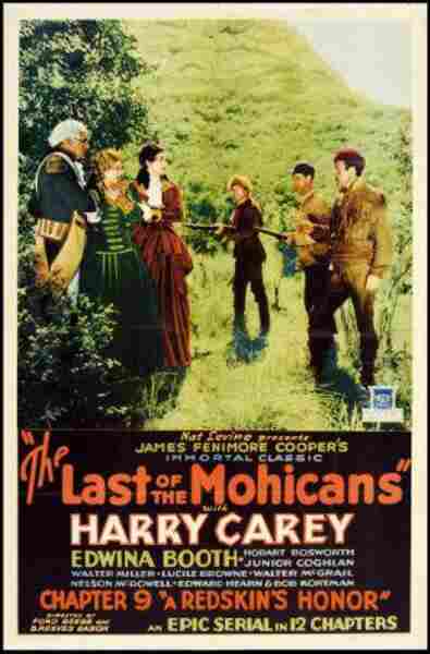 The Last of the Mohicans (1932) starring Harry Carey on DVD on DVD