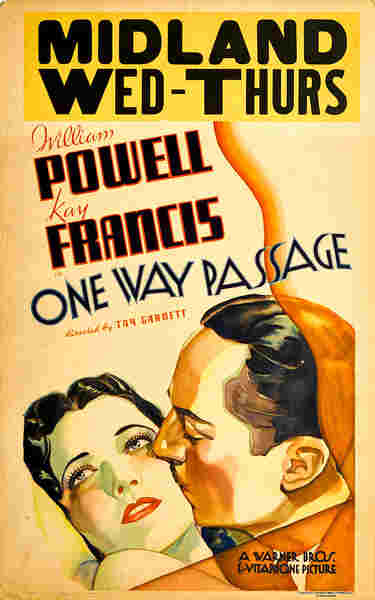 One Way Passage (1932) starring William Powell on DVD on DVD