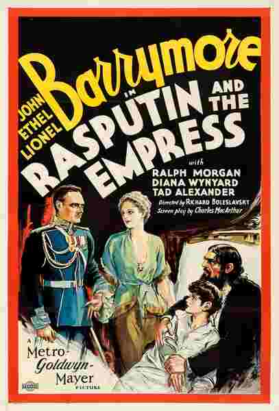 Rasputin and the Empress (1932) starring Ethel Barrymore on DVD on DVD