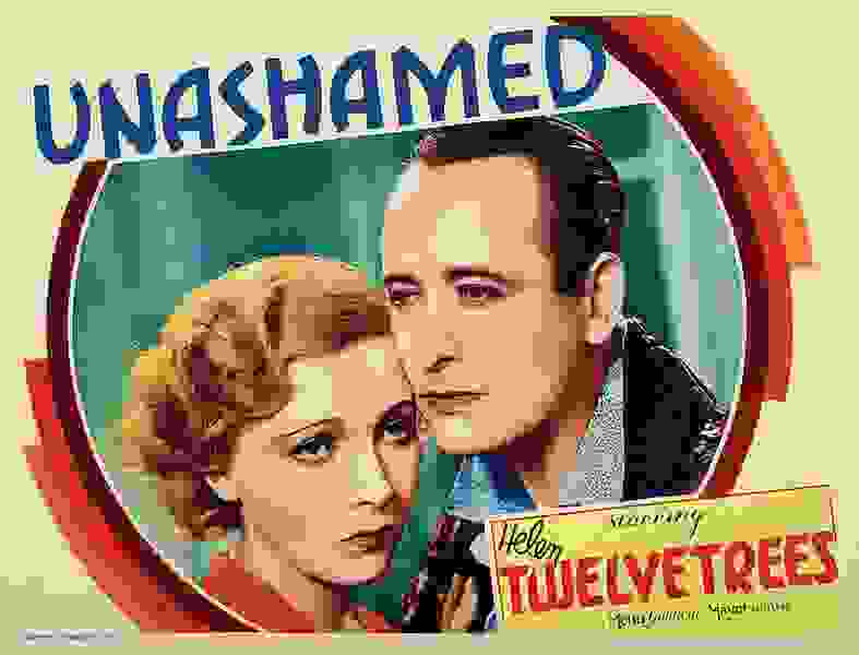 Unashamed (1932) starring Helen Twelvetrees on DVD on DVD