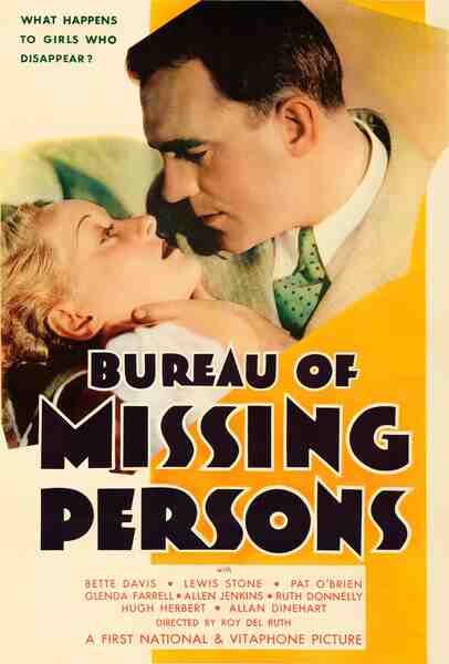 Bureau of Missing Persons (1933) starring Bette Davis on DVD on DVD