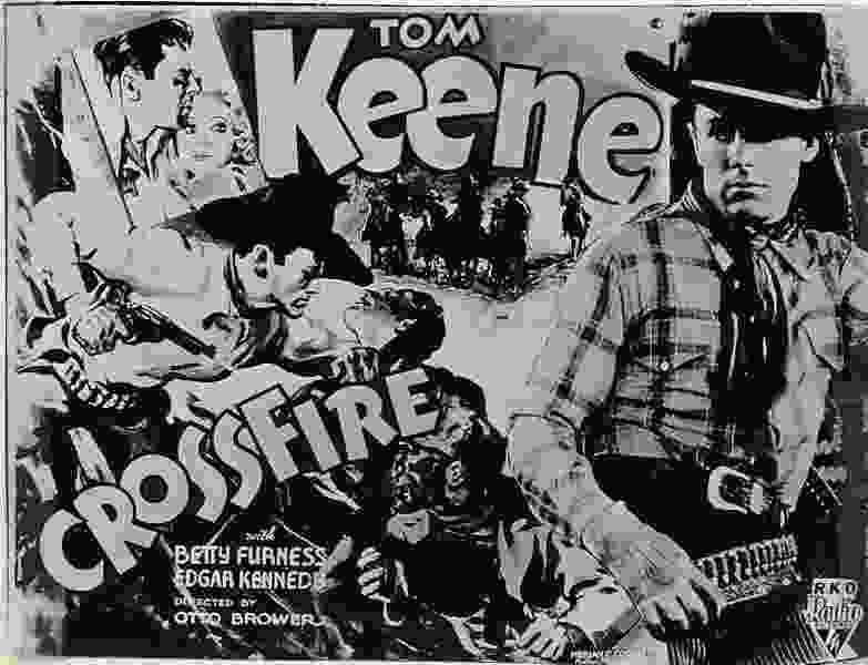 Cross Fire (1933) starring Tom Keene on DVD on DVD