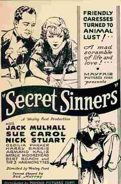 Secret Sinners (1933) starring Jack Mulhall on DVD on DVD
