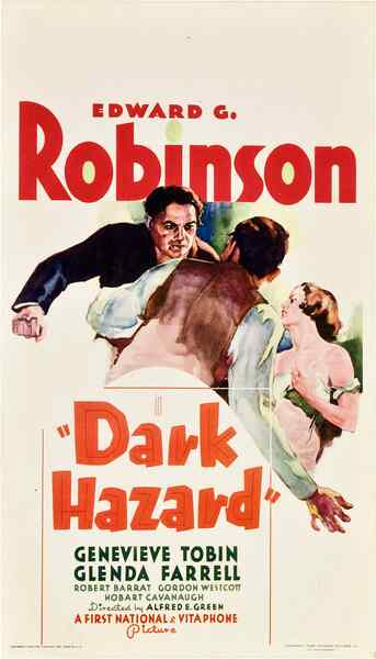 Dark Hazard (1934) starring Edward G. Robinson on DVD on DVD