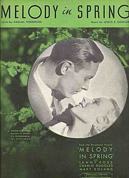 Melody in Spring (1934) starring Lanny Ross on DVD on DVD