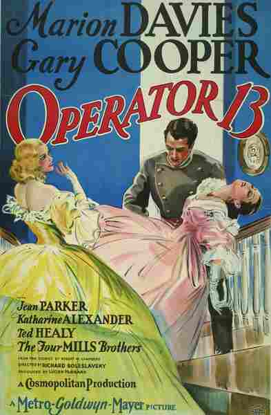 Operator 13 (1934) starring Marion Davies on DVD on DVD