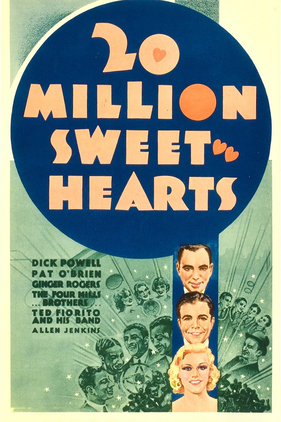 Twenty Million Sweethearts (1934) starring Dick Powell on DVD on DVD