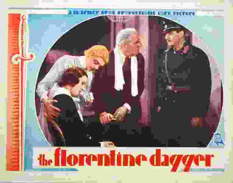 The Florentine Dagger (1935) with English Subtitles on DVD on DVD