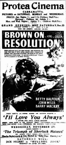 Born for Glory (1935) starring Betty Balfour on DVD on DVD