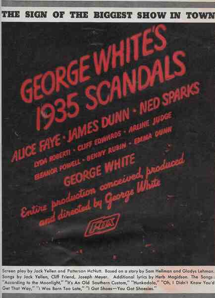 George White's 1935 Scandals (1935) starring Alice Faye on DVD on DVD