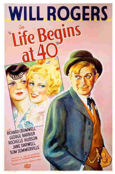 Life Begins at 40 (1935) starring Will Rogers on DVD on DVD