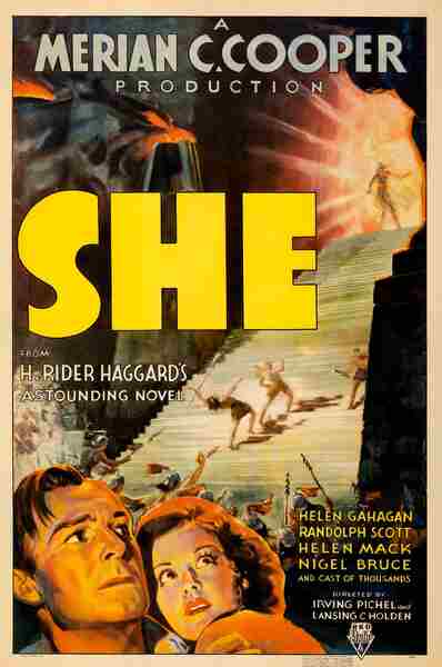 She (1935) starring Helen Gahagan on DVD on DVD
