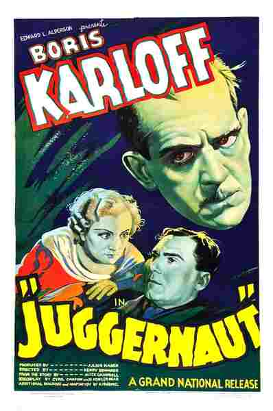 Juggernaut (1936) starring Boris Karloff on DVD on DVD