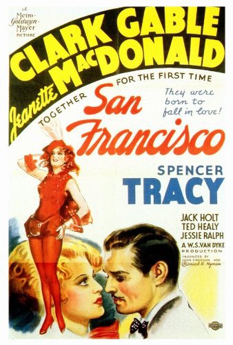 San Francisco (1936) starring Clark Gable on DVD on DVD