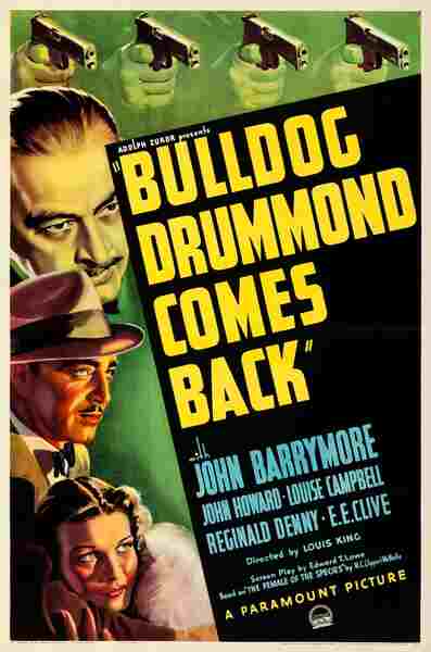 Bulldog Drummond Comes Back (1937) starring John Barrymore on DVD on DVD