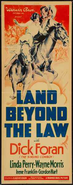 Land Beyond the Law (1937) starring Dick Foran on DVD on DVD