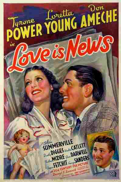 Love Is News (1937) starring Tyrone Power on DVD on DVD
