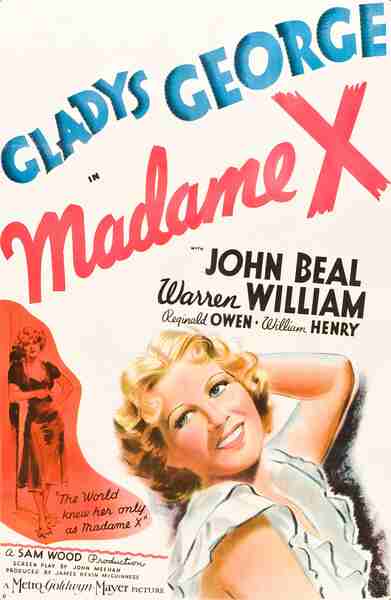 Madame X (1937) starring Gladys George on DVD on DVD