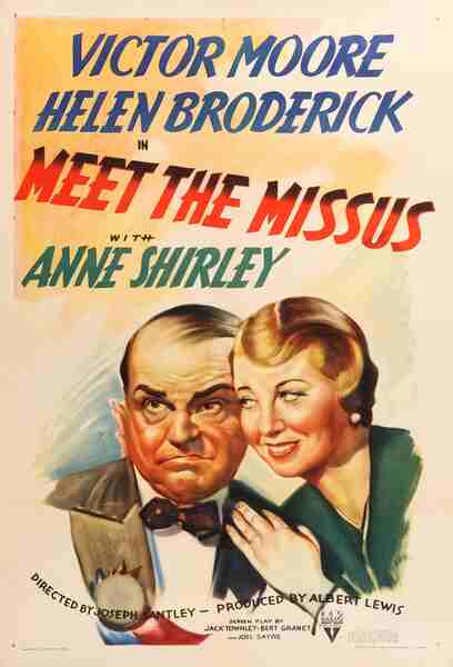 Meet the Missus (1937) starring Victor Moore on DVD on DVD