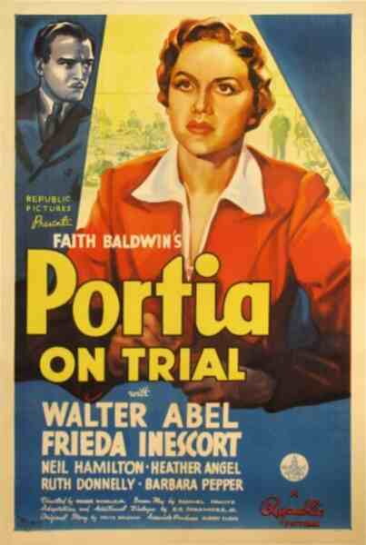 Portia on Trial (1937) starring Walter Abel on DVD on DVD